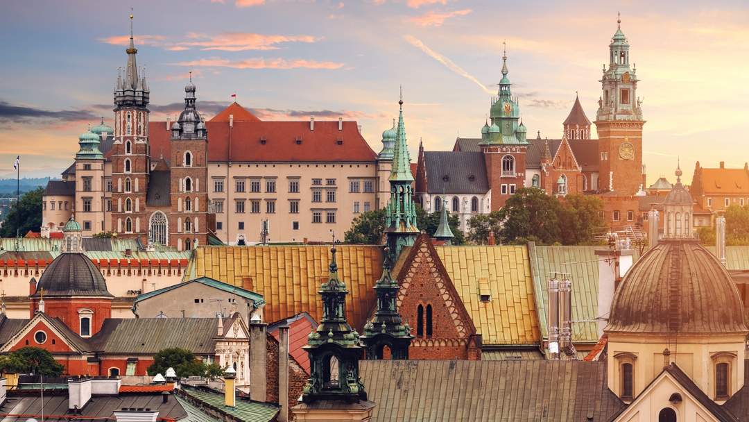 Krakow sevärdheter, rundtur i Krakow