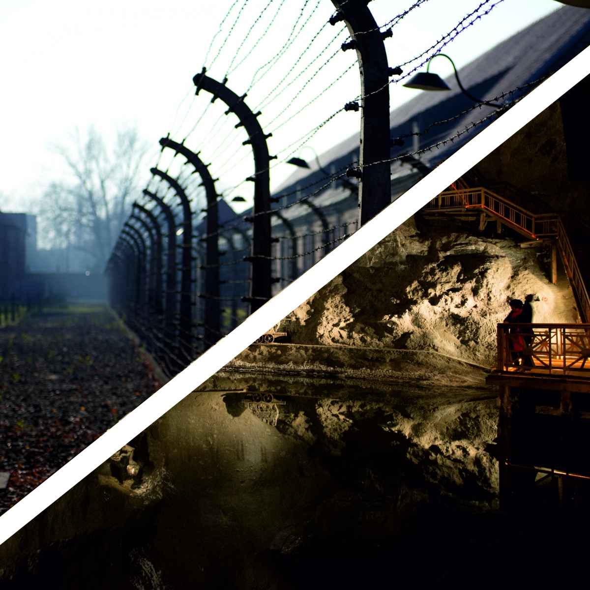 Auschwitz-Birkenau, Tagestour zum Salzbergwerk Wieliczka ab Krakau
