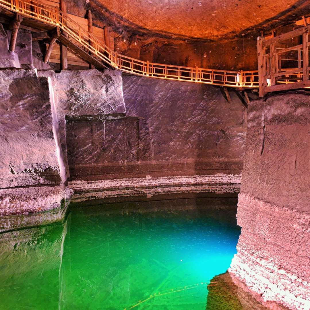 krakau salzbergwerk wieliczka unterirdischer see