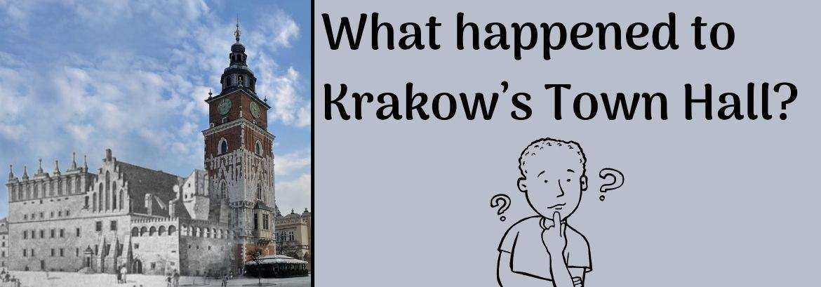 Was ist mit dem Rathaus von Krakau passiert?